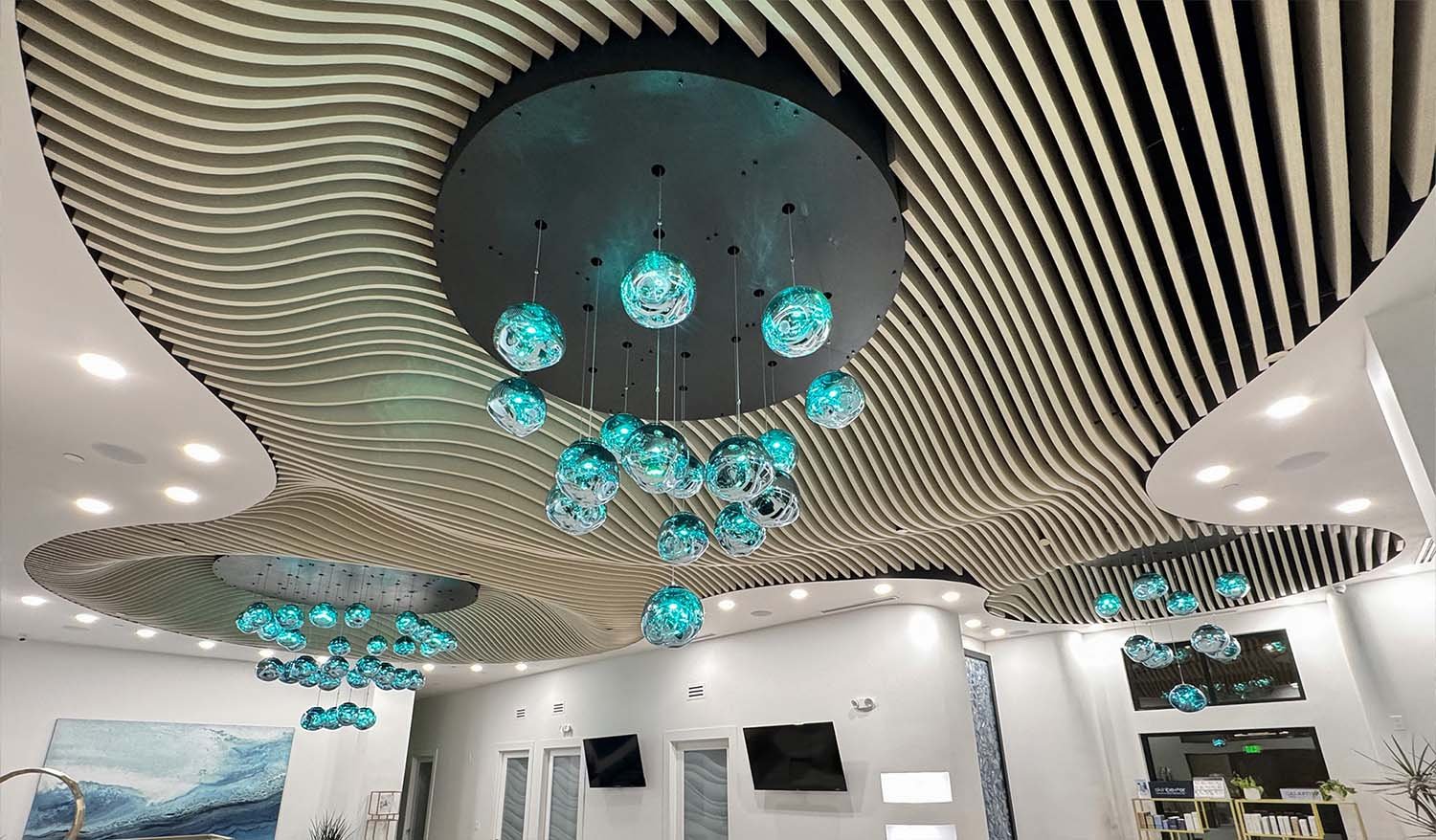 "Orbits" kinetic installation