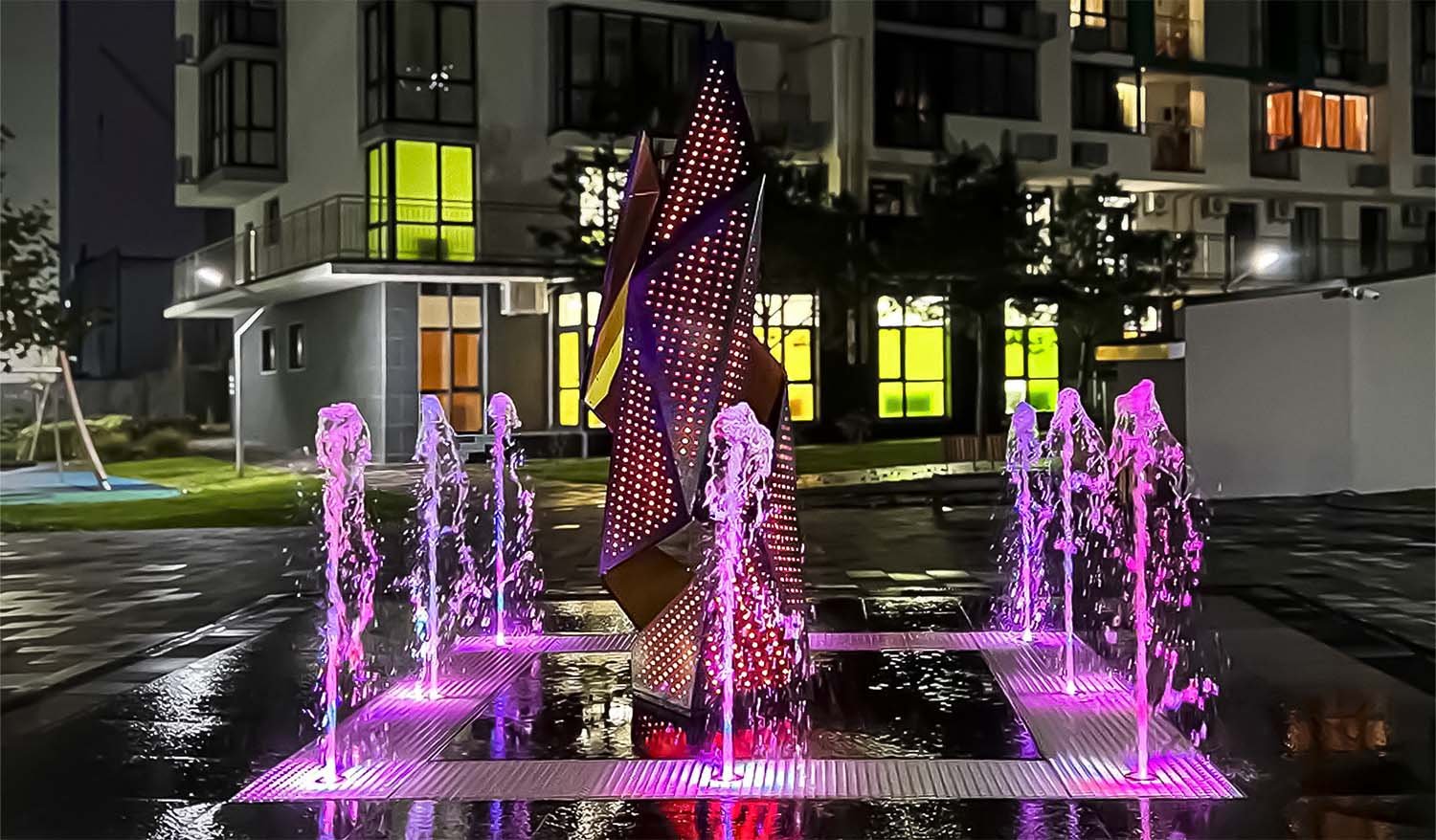 "Kryształ" Publiczna instalacja artystyczna