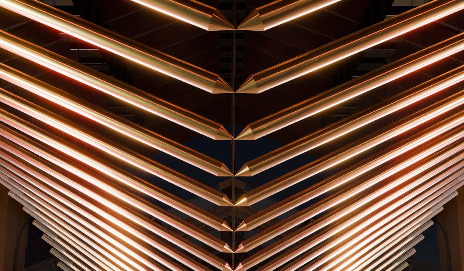 "Wings of the Valley" Kinetic art installation (concept) - Фото №2
