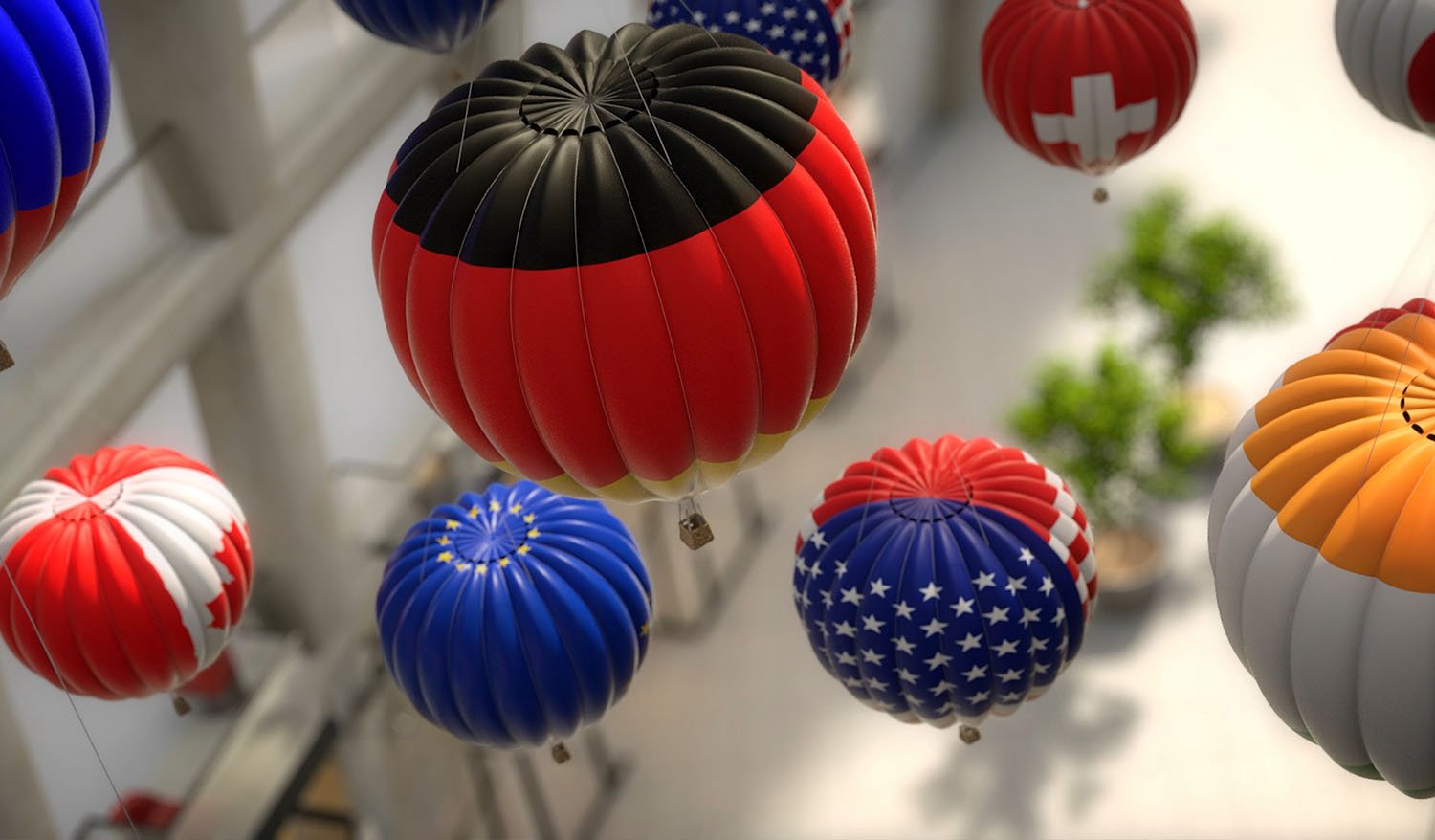 „Balony” Instalacja kinetyczna dla lotnisk - Фото №3