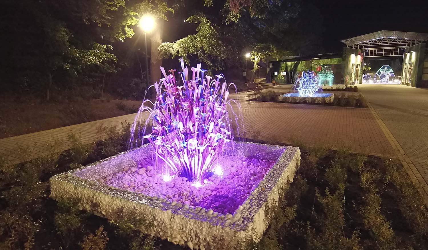 "Aqua-Flora" suvi ommaviy badiiy o'rnatish - Фото №3