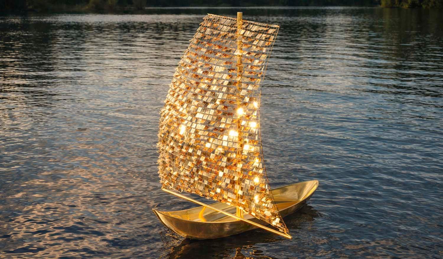 “Sails of Freedom” Floating public art installation (interactive memorial) - Фото №5
